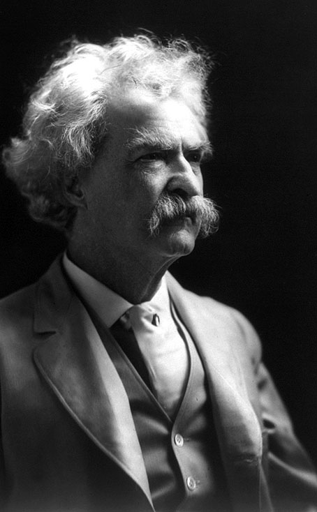 Mark Twain 1907 Photo
