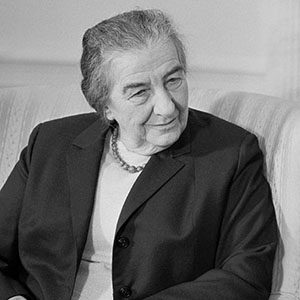 Golda Meir - Israeli Prime Minister from 1969 - 1974