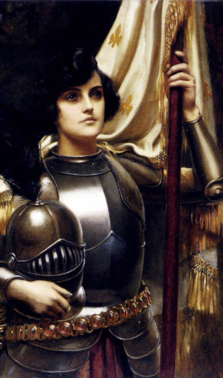 Joan of Arc Painting by Harold Piffard